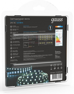 Лента светодиод. Gauss  SMD