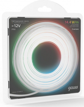 Лента светодиод. Gauss  SMD
