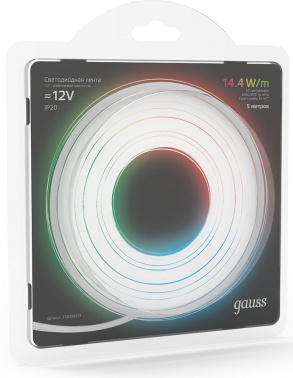 Лента светодиод. Gauss  SMD