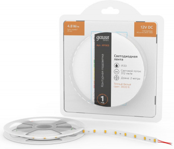 Лента светодиод. Gauss  Basic