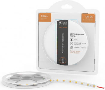 Лента светодиод. Gauss  Basic