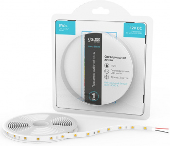 Лента светодиод. Gauss  Basic