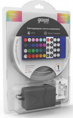 Лента светодиод. Gauss  Basic