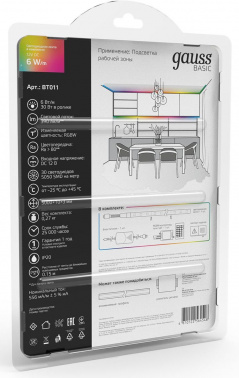 Лента светодиод. Gauss  Basic