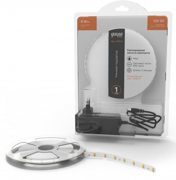 Лента светодиод. Gauss  Basic