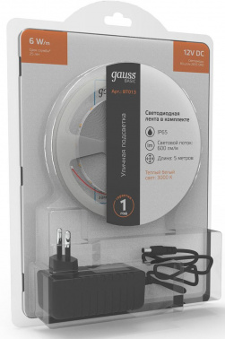 Лента светодиод. Gauss  Basic