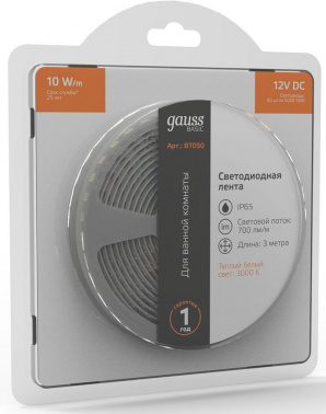 Лента светодиод. Gauss  Basic