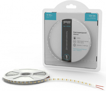 Лента светодиод. Gauss  Basic