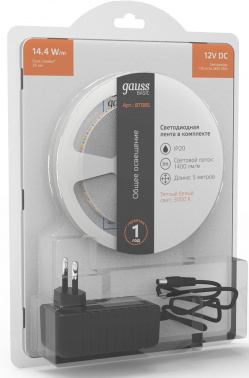 Лента светодиод. Gauss  Basic