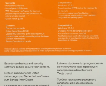 Жесткий диск WD USB3.2 Gen1 2TB WDBYVG0020BBK-WESN