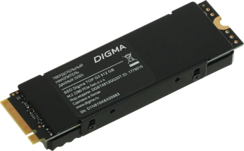 Накопитель SSD Digma PCIe 4.0 x4 512GB DGST4512GG33T