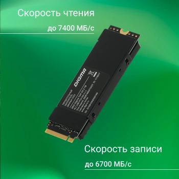 Накопитель SSD Digma PCIe 4.0 x4 2TB DGST4002TG33T