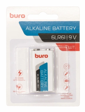 Батарея Buro Alkaline 6LR61