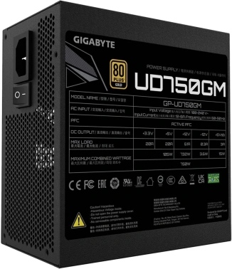 Блок питания Gigabyte ATX 750W GP-UD750GM