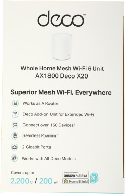 Бесшовный Mesh роутер TP-Link Deco X20