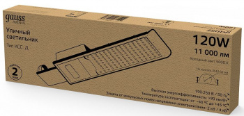 Светильник консольный Gauss  629536320