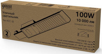 Светильник консольный Gauss  629534300