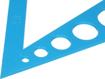 Треугольник Silwerhof дл.21см 30х60мм ассорти