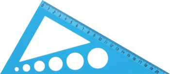 Треугольник Silwerhof дл.21см 30х60мм ассорти