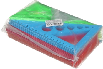 Треугольник Silwerhof дл.21см 30х60мм ассорти