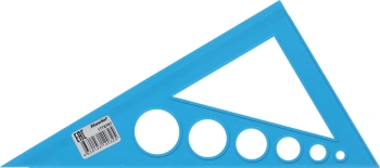 Треугольник Silwerhof дл.21см 30х60мм ассорти