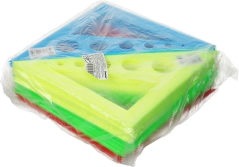 Треугольник Silwerhof дл.16см 45х45мм ассорти