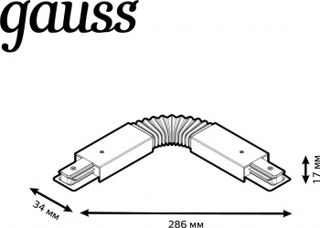 Соединитель Gauss  TR118