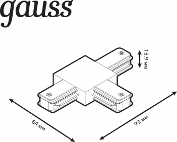 Соединитель Gauss  TR110