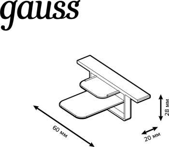 Заглушка Gauss  TR143