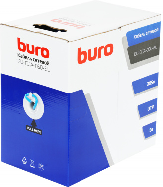 Кабель сетевой Buro BU-CCA-050-BL
