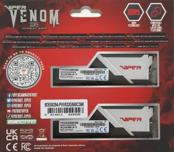 Память DDR5 2x16Gb 5600MHz Patriot  PVV532G560C36K