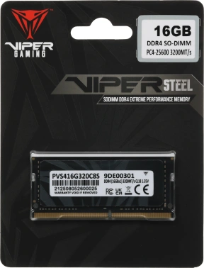 Память DDR4 16GB 3200MHz Patriot  PVS416G320C8S
