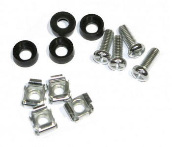 Рейка-DIN Hyperline BPB19-PS-3U-RAL9005 3U черный (упак.:1шт)