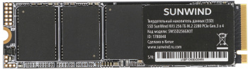 Накопитель SSD SunWind PCIe 3.0 x4 256GB SWSSD256GN3T