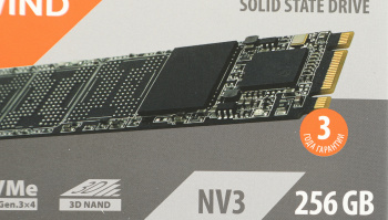 Накопитель SSD SunWind PCIe 3.0 x4 256GB SWSSD256GN3T