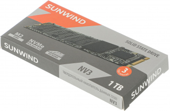 Накопитель SSD SunWind PCIe 3.0 x4 1TB SWSSD001TN3T
