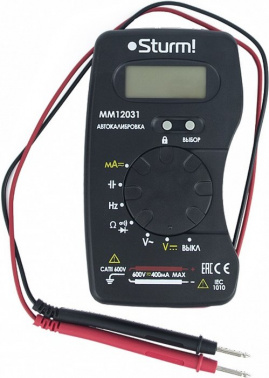 Мультиметр Sturm!  MM12031