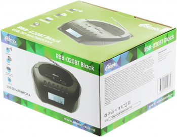 Аудиомагнитола Ritmix RBB-020BT