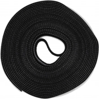 Хомут-липучка Hyperline WASNR-5X9-BK 5000x9мм (упак:1шт) полиамид черный