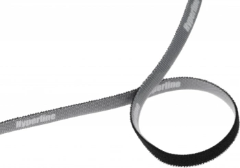 Хомут-липучка Hyperline WASNR-5X9-BK 5000x9мм (упак:1шт) полиамид черный