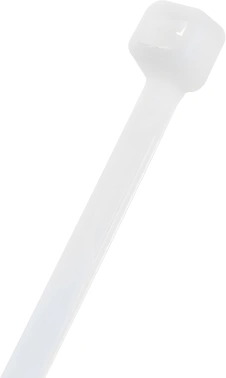 Стяжка эластомерная Hyperline GT-300IC 300x3.6мм (упак:100шт) полиамид белый