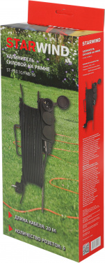 Удлинитель силовой Starwind ST-PS3.10/FRB-16