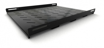 Полка стационарная Hyperline TSH3H-650-RAL9004 1U нагр.:100кг. 19