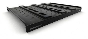 Полка стационарная Hyperline TSH3H-650-RAL9004 1U нагр.:100кг. 19