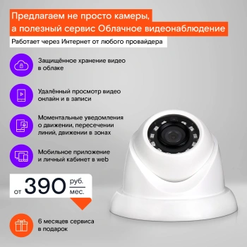 Камера видеонаблюдения IP Ростелеком  IPC-HDW1230SP