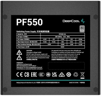 Блок питания Deepcool ATX 550W PF550