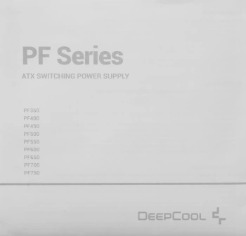 Блок питания Deepcool ATX 350W PF350