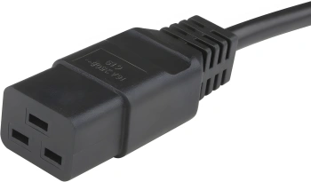 Шнур питания Hyperline PWC-IEC19-SHM-1.8-BK