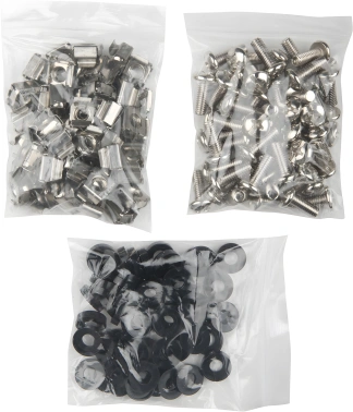 Винт Hyperline CNS-M6-16-50 М6х16 с гайкой с шайбой (упак.:50шт)