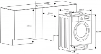 Стиральная машина Maunfeld MBWM1486S